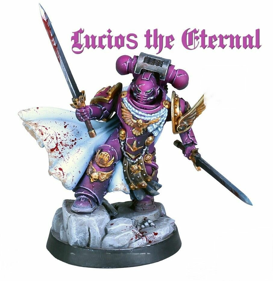 Миниатюра Warhammer 40000 Lucius the Eternal