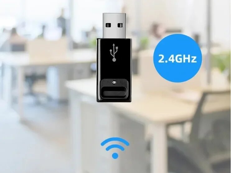 USB-адаптер приемника для беспроводной клавиатуры и мыши HP sk2064 sm2064 T6L04AA P/N 803183 -031 Артикул 672653 -001, Single USB receiver