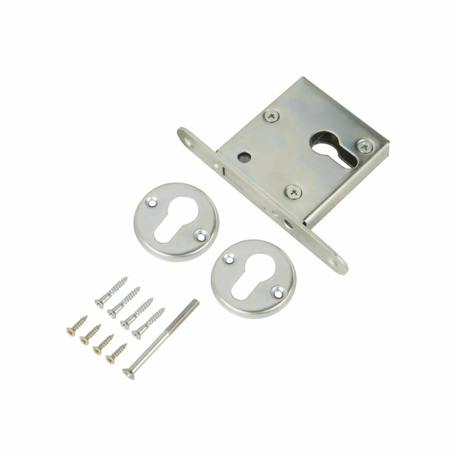 Корпус врезного замка Зенит ЗВ1-2, цилиндровый, без цилиндра — фото 1