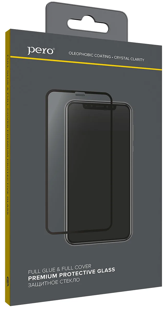 Защитное стекло Full Glue PERO для Samsung Galaxy S25+ (Черный)