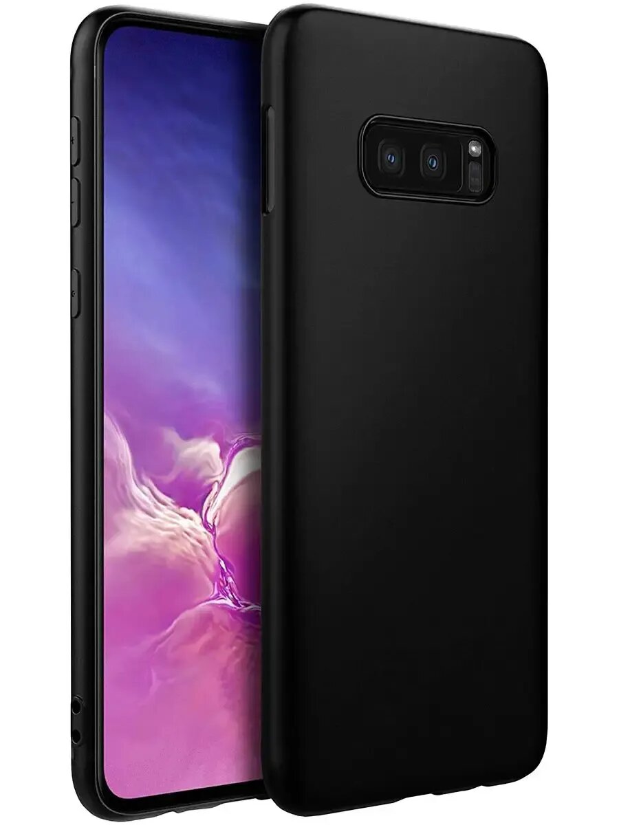 Чехол на Samsung Galaxy S10e силиконовый матовый бампер