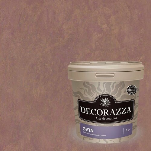 Изображение товара Декоративная штукатурка с эффектом натурального шелка Decorazza Seta (1кг) ST 18-14