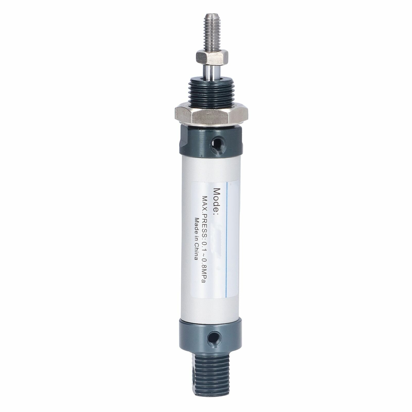 Минивоздушный цилиндр 16 мм пневматический цилиндр двойного действия из алюминиевого сплава 30800 ммс 0108 МПаMAL16x75