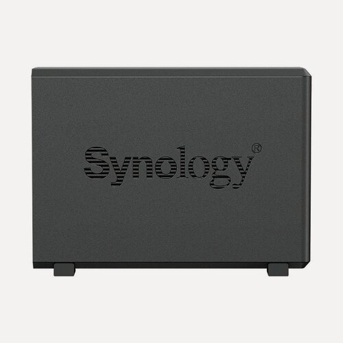 Изображение товара Система хранения данных настольное исполнение Synology 1BAY NO HDD DS124, черный
