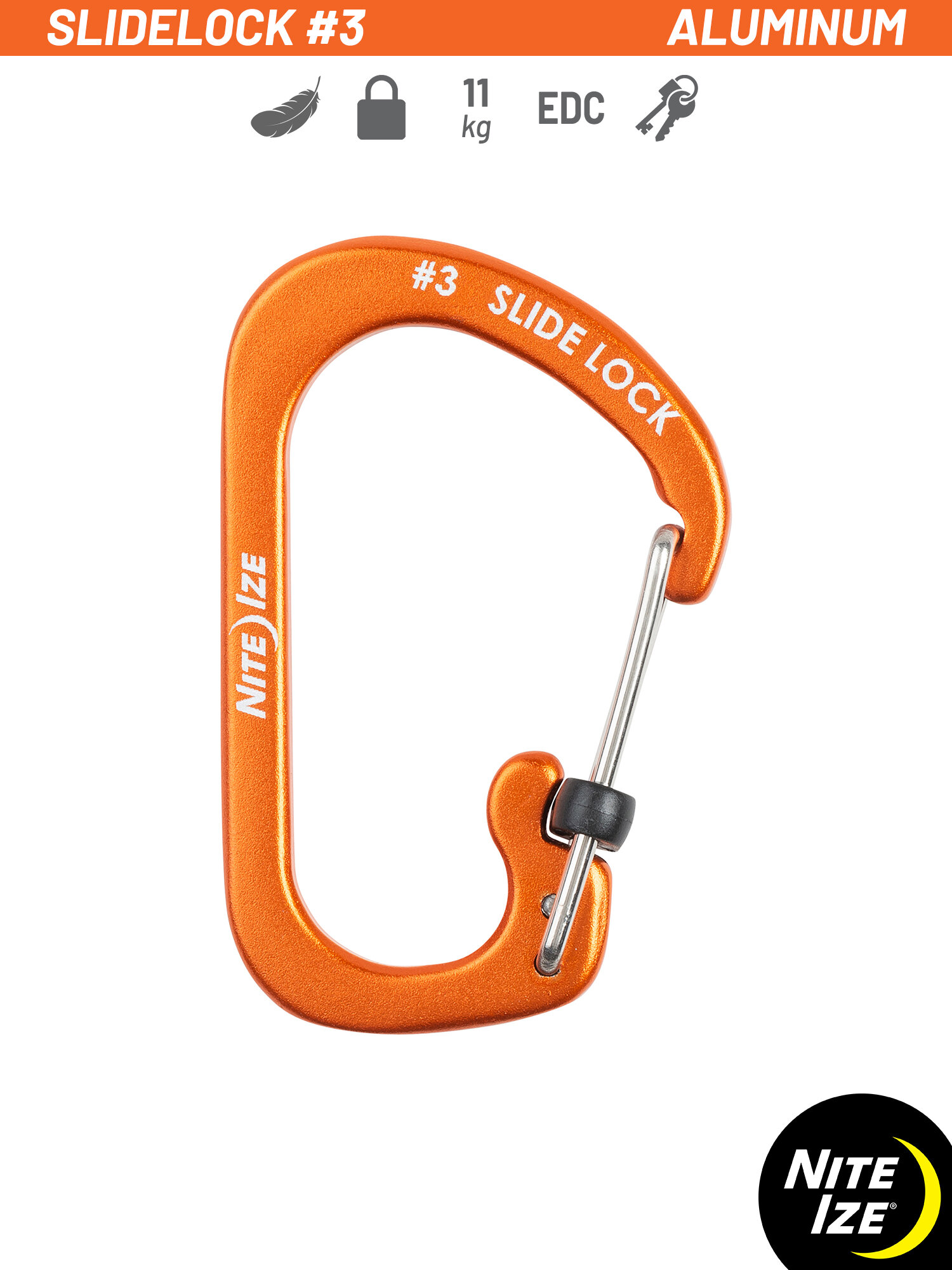 Брелок-карабин Nite Ize