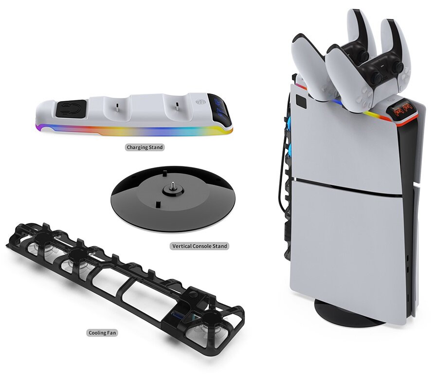 Набор аксессуаров Dobe 3 in 1 Kit для PS5 Slim (TP5-35130) — фото 1