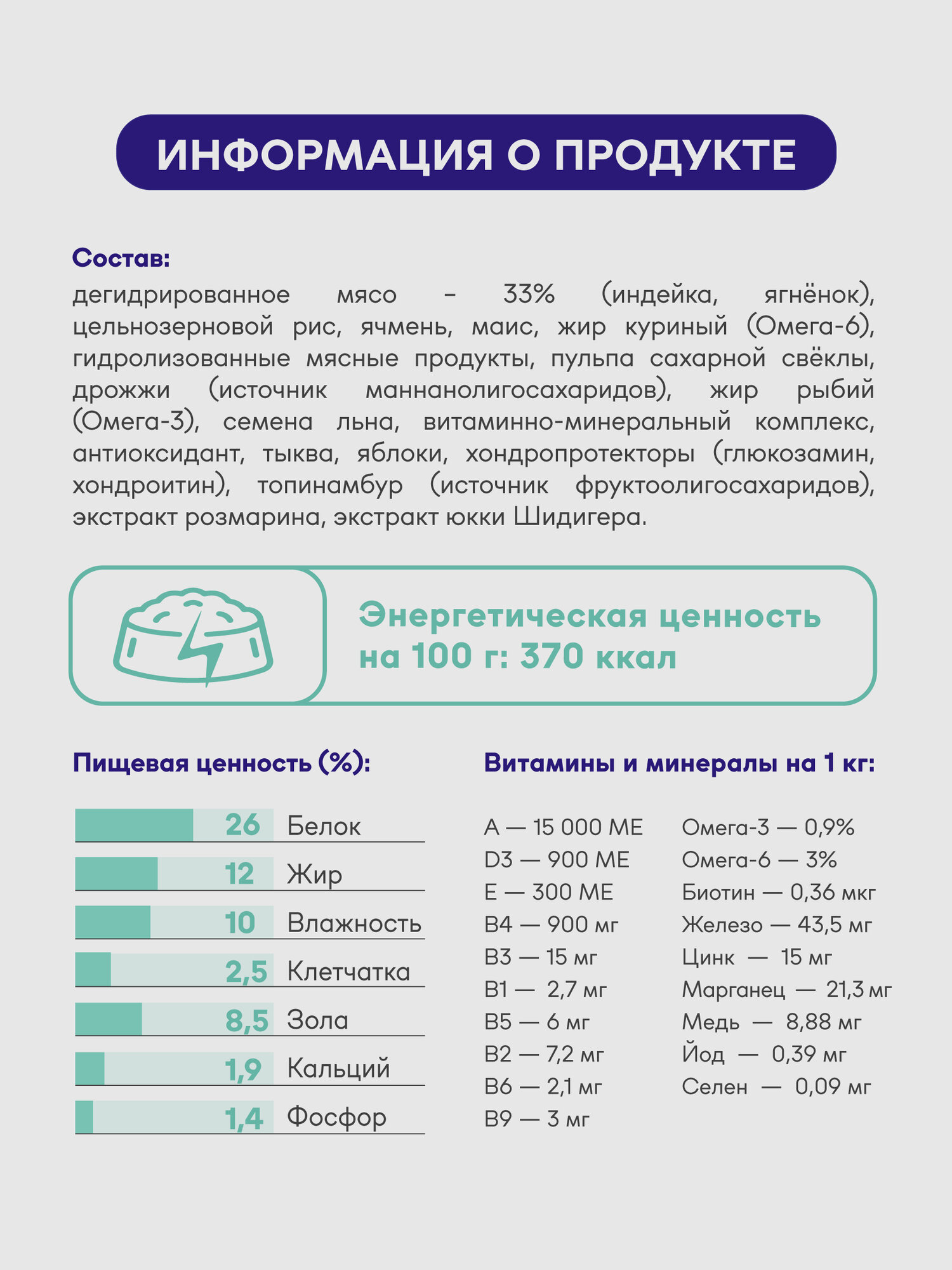 Корм для собак средних и крупных пород сухой Buddy&Sol 15 кг премиум-класса с ягнёнком — фото 1