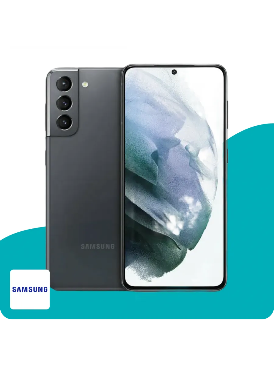 Смартфон Samsung Galaxy S21, серый фантом, NFC, 12ГБ/256ГБ, IP68, камера 64МП