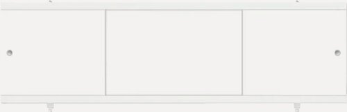 Изображение товара Экран под ванну Melodia della vita Salsa 11386 белый, прямоугольный, с комплектом ножек, универсальный