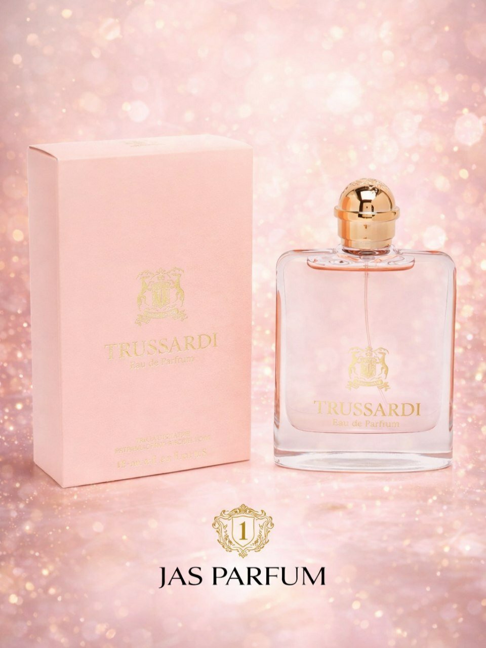 Парфюмированная вода TRUSSARDI "Delicate Rose", для женщин, 100мл