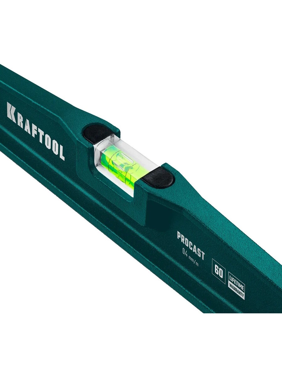 Уровень KRAFTOOL "SUPERKRAFT-T" 34717-060 литой, 60 см, 2 глазка — фото 1