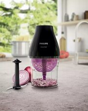 Измельчитель Philips Viva Collection HR2505/90, 500 Вт, черный