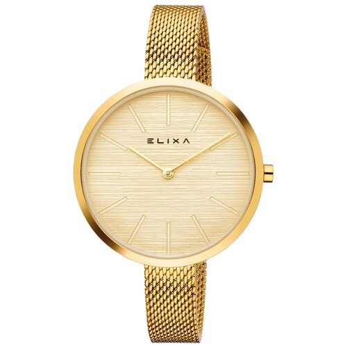 наручные часы elixa ceramica золотой белый Наручные часы ELIXA, золотой
