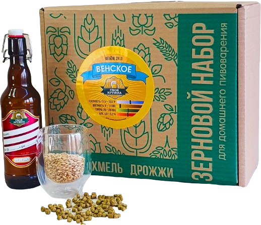 Зерновой набор Своя Кружка "Венское" для приготовления 24 л напитка