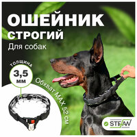 Строгий ошейник для собак кинг STEFAN (Штефан), XL 4,0X60, SC5-4060