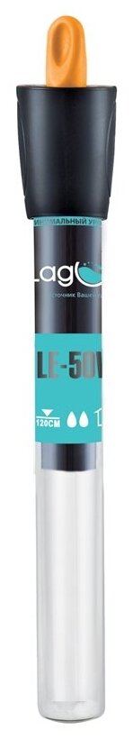 Laguna Нагреватель для воды в аквариуме Optima 200Вт LE200W с керамическим греющим элементом - фото №1