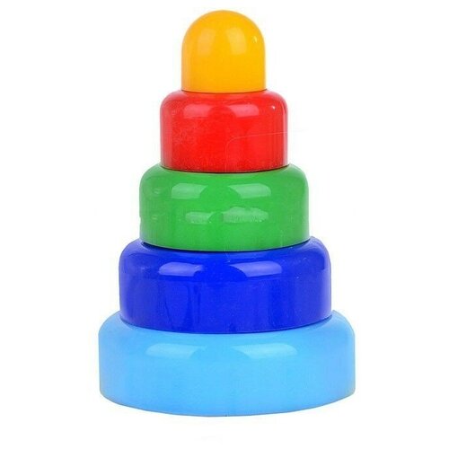 Пирамидка 18см. 5дет Фабрика детской игрушки