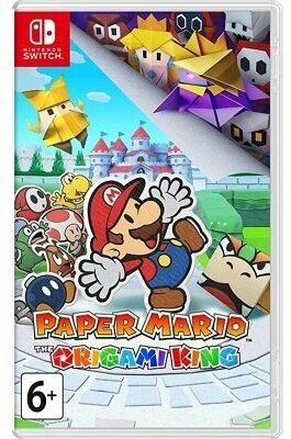 Игра Paper Mario: The Origami King для Nintendo Switch, картридж