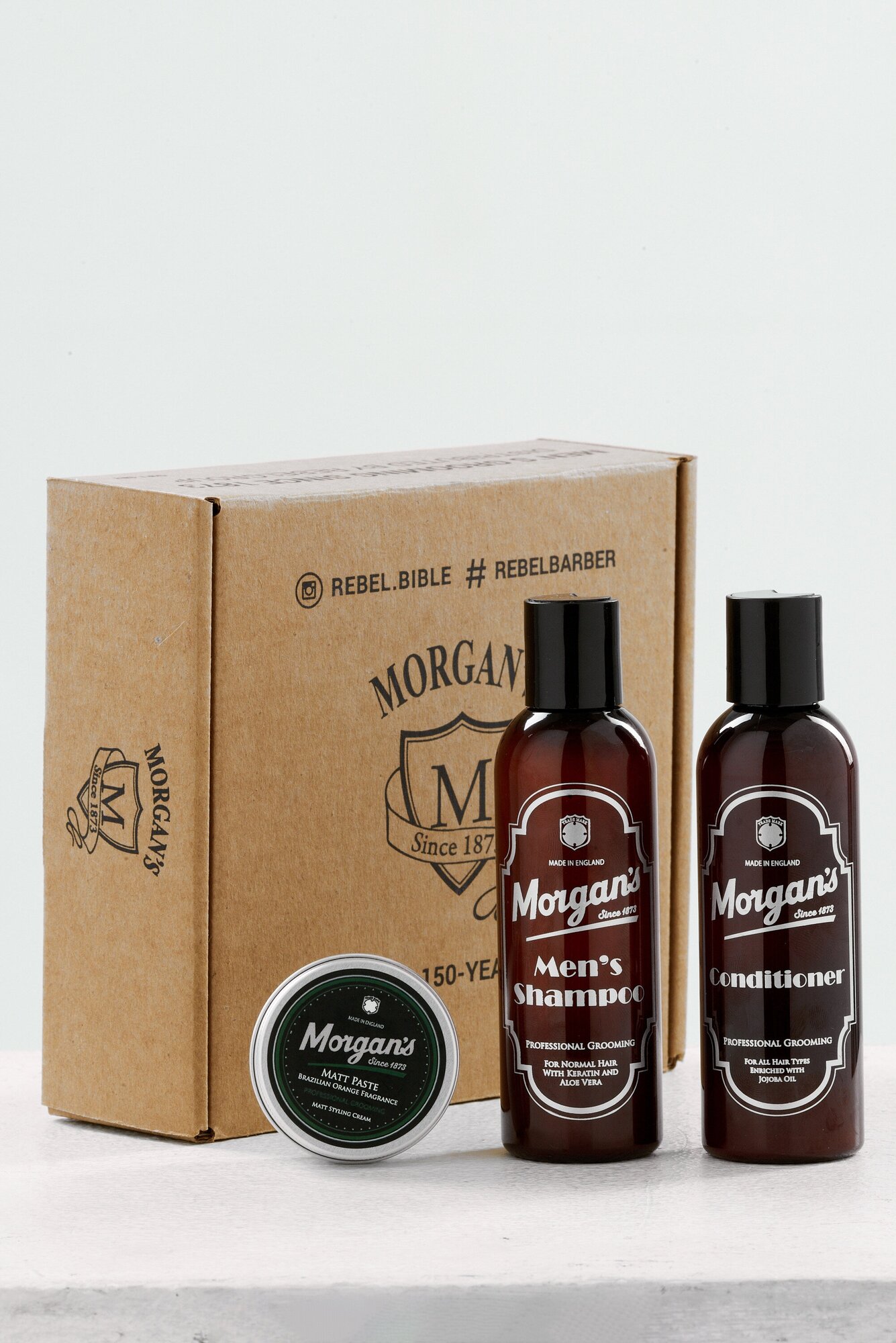 Премиальный набор для укладки волос Morgan's