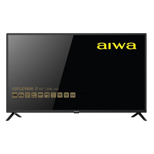 фото 43" телевизор aiwa 43fle9800, черный