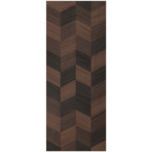 HASSLARP хасларп дверь 40x100 см коричневый с рисунком