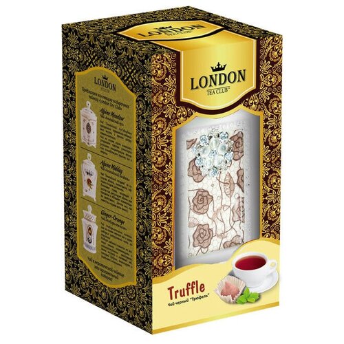 Чай черный London tea club Truffle подарочный набор, 100 г