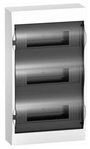 Бокс навесной Schneider Electric Easy9 на 36 модулей (3x12) с прозрачной дверью с клемниками N+PE