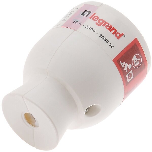 Розетка Legrand 16 А 230 В белая (050189)