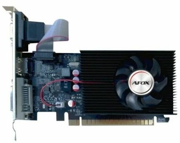 Видеокарта Afox NVIDIA GT 610 810 1024 1333 64 RTL [AF610-1024D3L7-V6] - фото №5