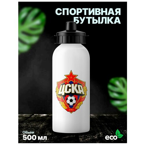 фото Спортивная бутылка для воды фк цска rocket print