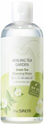 The Saem вода очищающая увлажняющая с экстрактом зеленого чая Healing Tea Garden, 300 мл