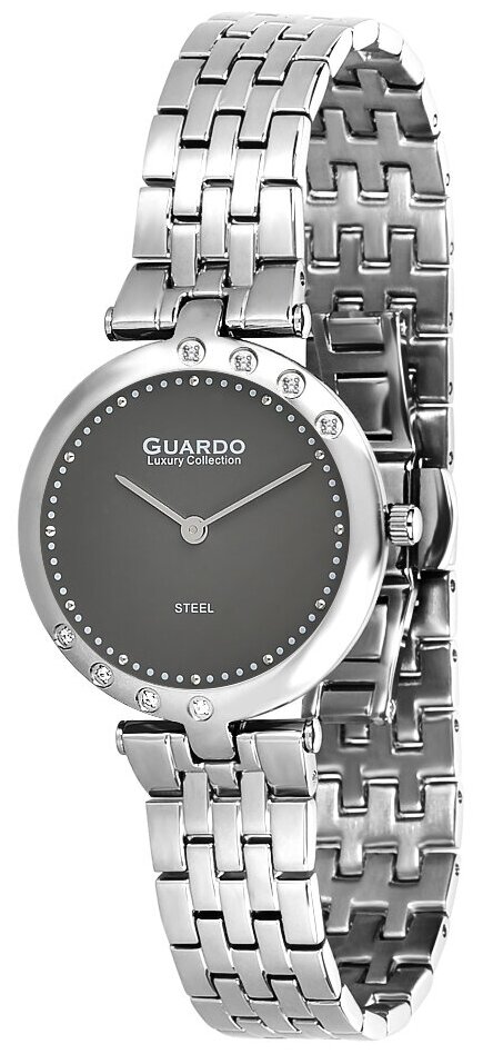 Наручные часы Guardo Box Set, мультиколор, серебряный