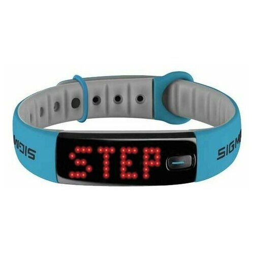 Фитнес браслет Sigma 22911 Activo сине-серый 762700₽