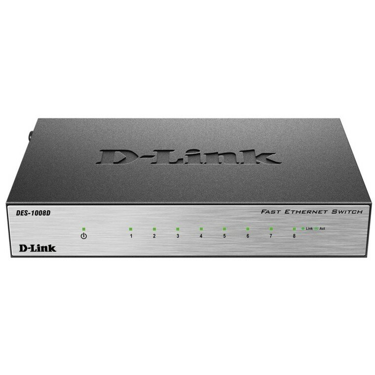 Коммутатор D-Link DES-1008D/L2B