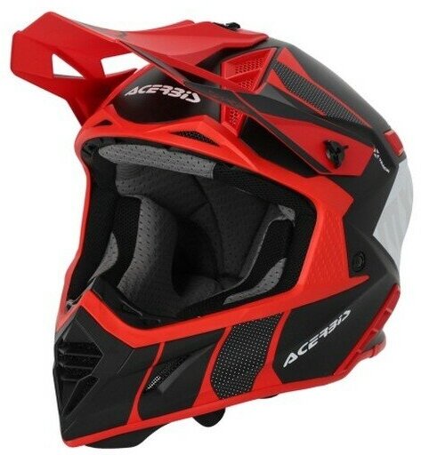 Кроссовый шлем ACERBIS X-TRACK 22-06 Black/Red