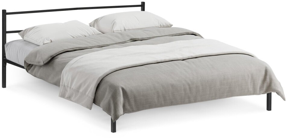 Двуспальная кровать KAPIOVI FANDY 160, черная