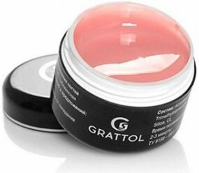 Гель Grattol Camouflage Gel камуфлирующий, 50 мл pink