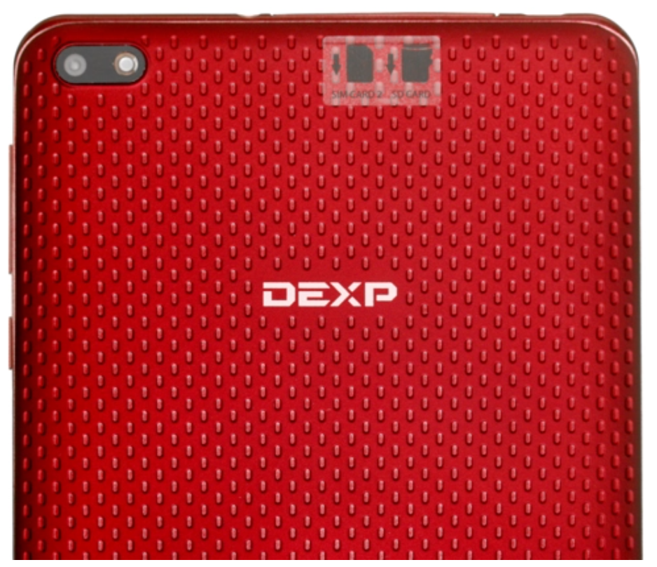 Планшет Dexp Ursus красный, Andrioid, 32 ГБ, 3G, Wi-Fi, Bluetooth, камера, GPS