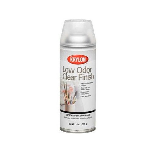 Лак аэрозольный Без запаха, Глянцевый - Krylon®Low Odor Clear Finish 7110