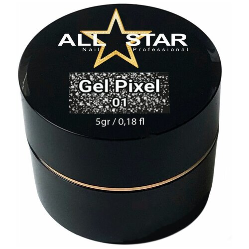 ALL STAR краска гелевая Gel Pixel, 5 г