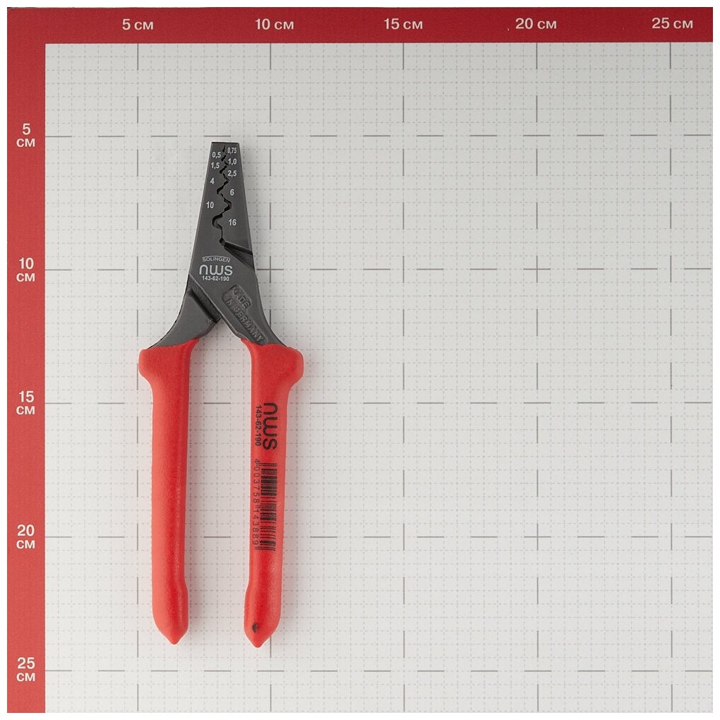 NWS Клещи для обжима наконечников 05-1602 (арт 143-62-190) №766