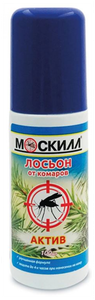 Москилл актив Лосьон-спрей от комаров 100мл