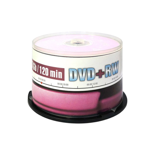 оптический диск mirex 4 7 gb 4x cake box 50 шт dvd rw Диск DVD+RWMirex4.7Gb 4x, 50 шт.