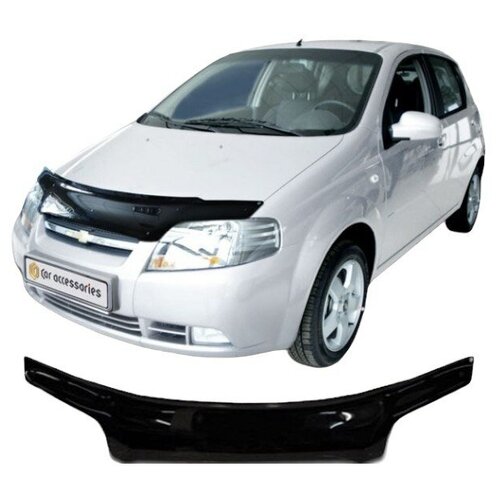 Дефлектор капота Chevrolet Aveo хэтчбек 2006 - 2008