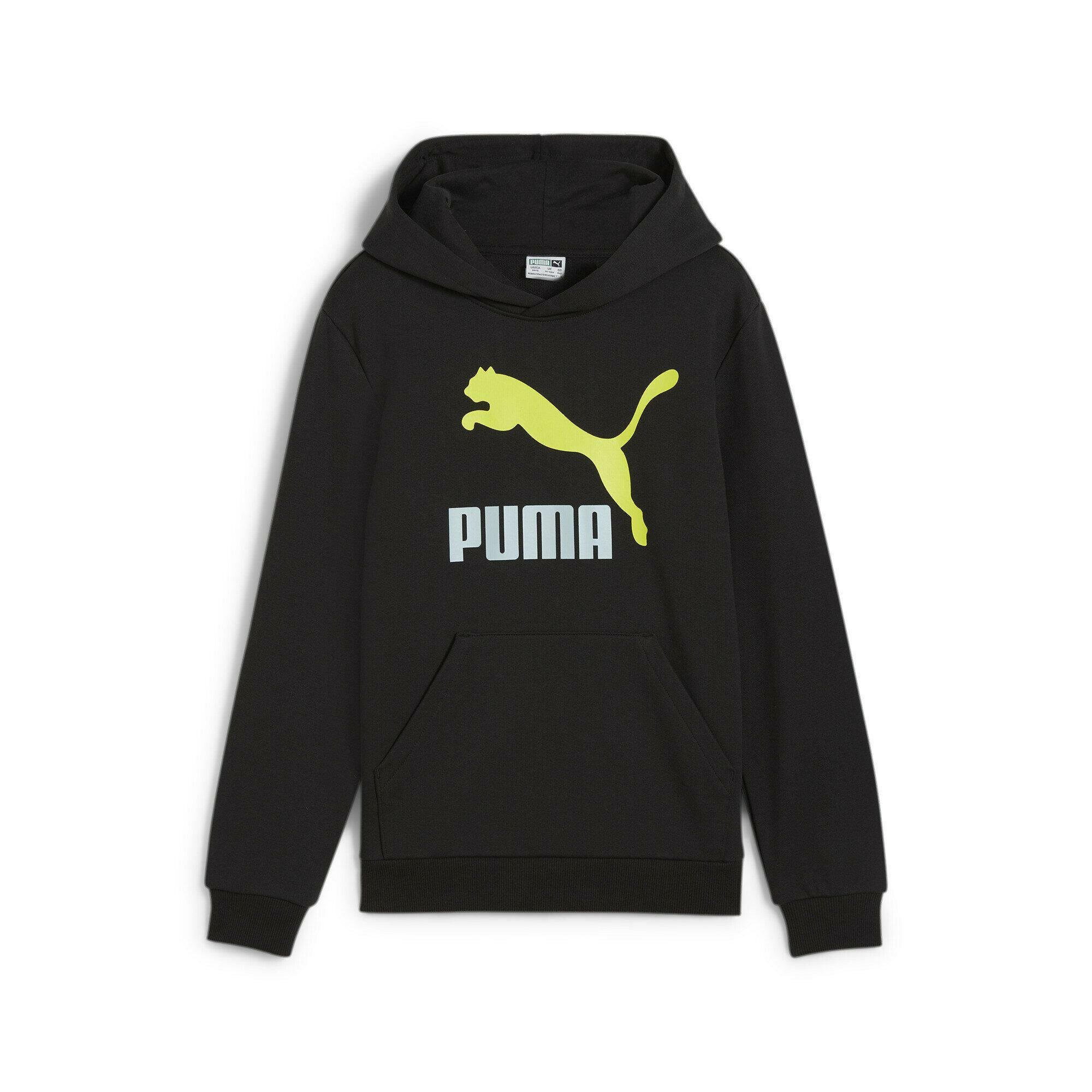 Худи PUMA Classics Logo Hoodie Youth, размер 110, черный