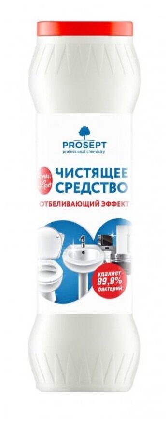 PROSEPT чистящий порошок с отбеливающим эффектом Crystal Lux, 0.4 л