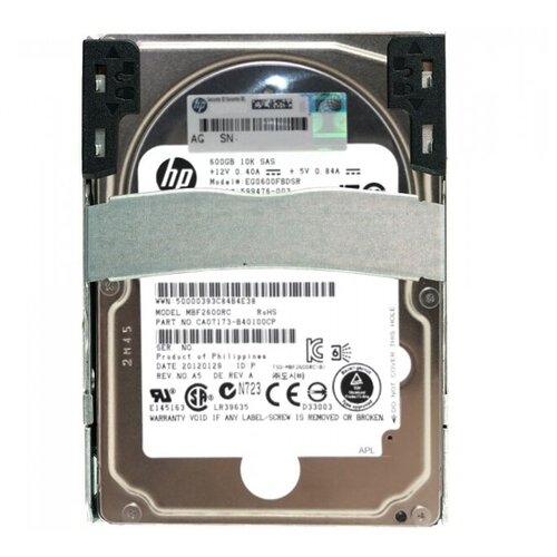600 ГБ Внутренний жесткий диск HP 666438-001 (666438-001) 600 гб внутренний жесткий диск hp 694535 001 694535 001