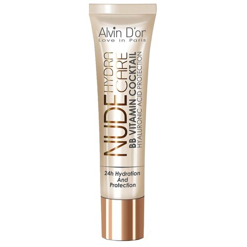 Alvin D'or BB крем Nude Hydra Care, 25 мл, оттенок: 03 светло-бежевый alvin d or bb крем nude hydra care 25 мл оттенок 01 слоновая кость