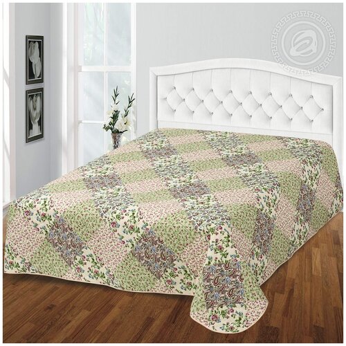 Покрывало-одеяло стеганное Мадлен поплин 240х215 см