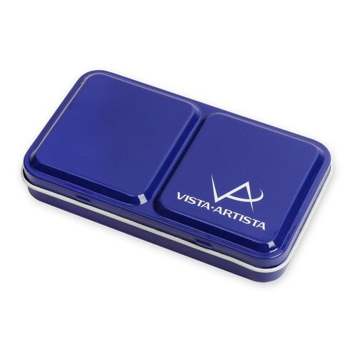 VISTA-ARTISTA Пенал для акварели на 12 кювет WMB-12 03 - синийblue 2450₽